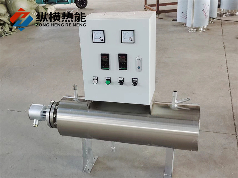 3KW氮气防爆一体式管道加热器