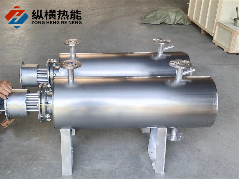 20KW导热油管道加热器