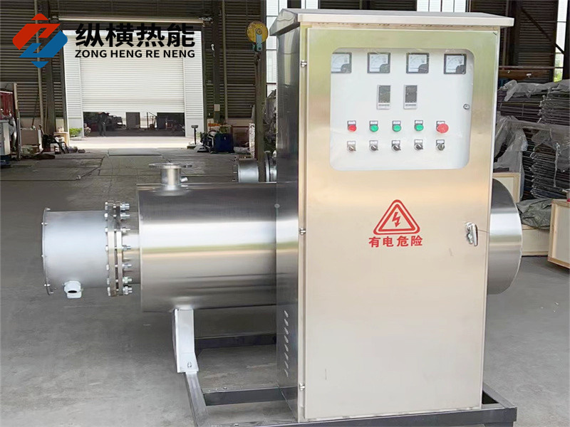 240KW盐水管道式电加热器