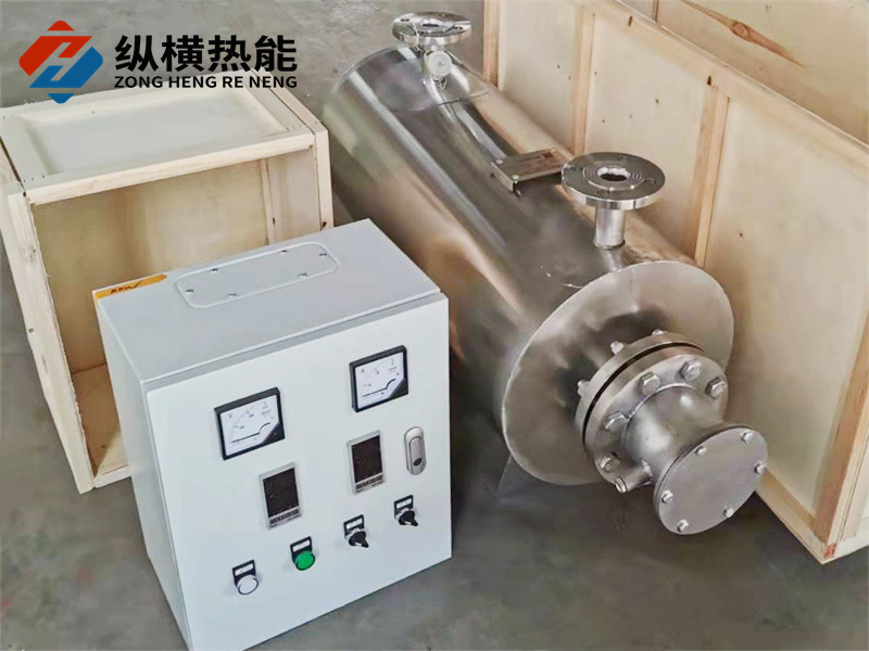 10KW氮气防爆管道加热器