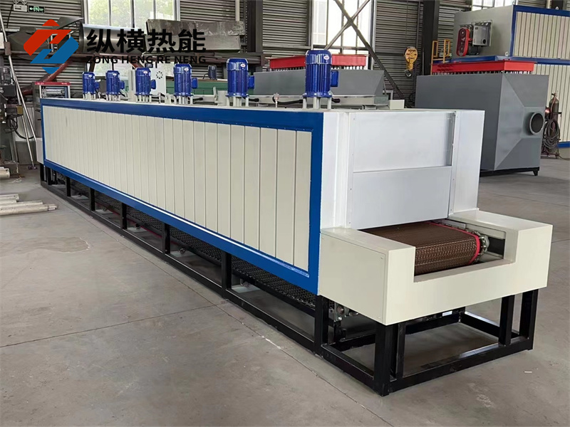 8米热缩套特氟龙穿杆隧道炉