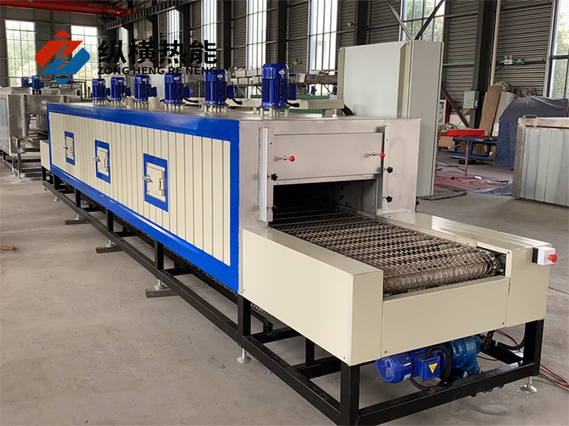 网带电加热式隧道炉烘干线