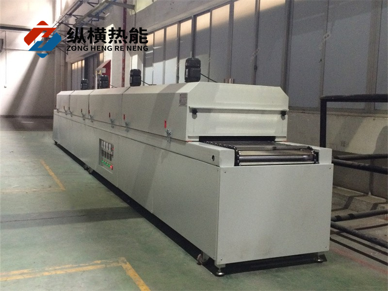 链板式热风循环隧道炉烘干线