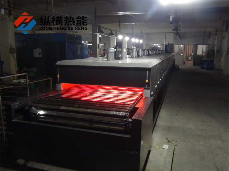 红外线辐射式隧道炉烘干线