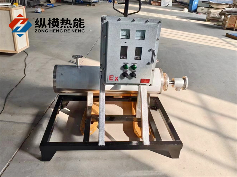 5KW卧式防爆一体式管道加热器