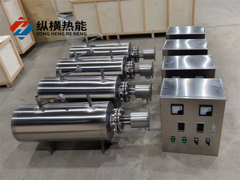 1.5KW不锈钢管道加热器