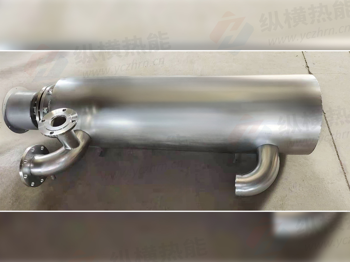 60kw空气管道加热器弯头进出口