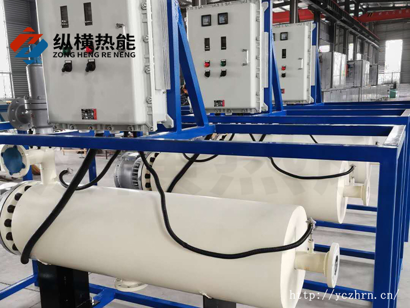 功率60kw石油防爆管道加热器