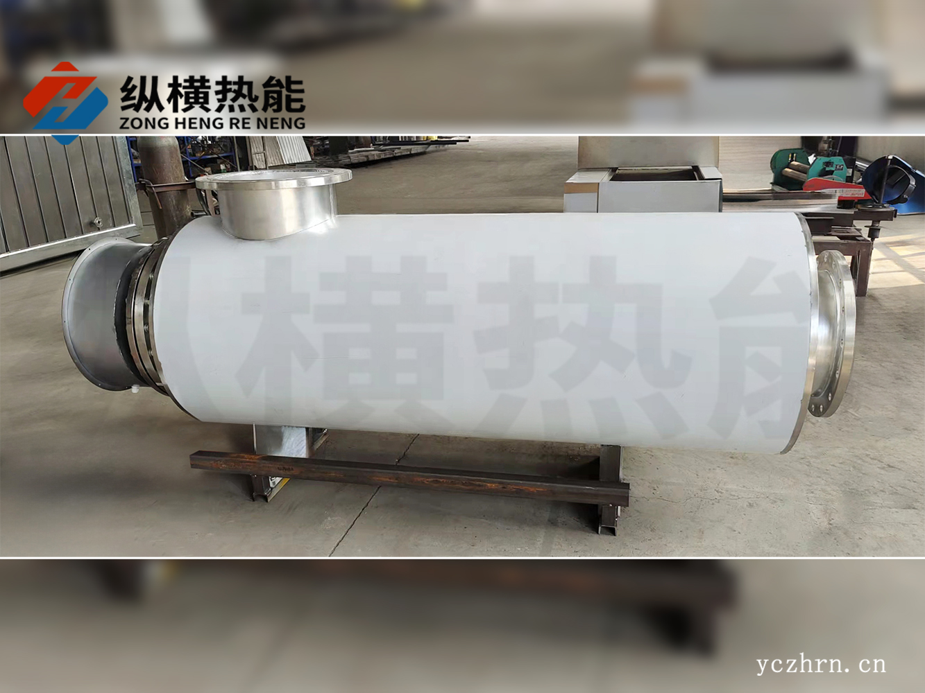 120kw管道烟气净化加热器